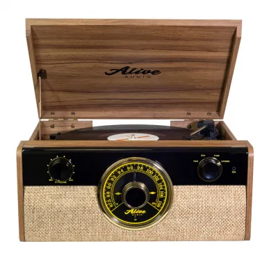 Виниловый проигрыватель Alive Audio FUSION Light Wood